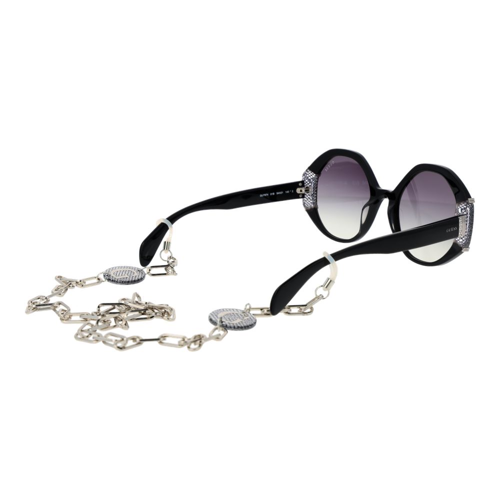 Guess Schwarze Sonnenbrille aus Acetat