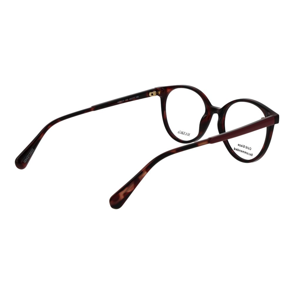 Max & Co Brille aus Burgunderrotem Acetat (Gestell)