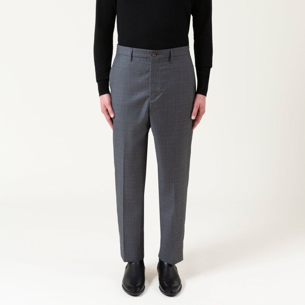 Autore Graue Wollstoffhose
