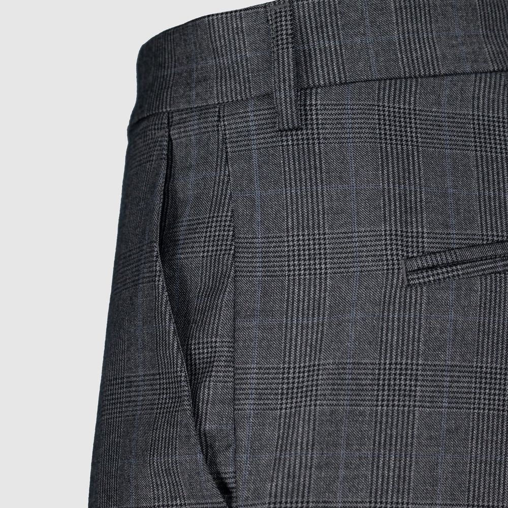 Autore Graue Wollstoffhose