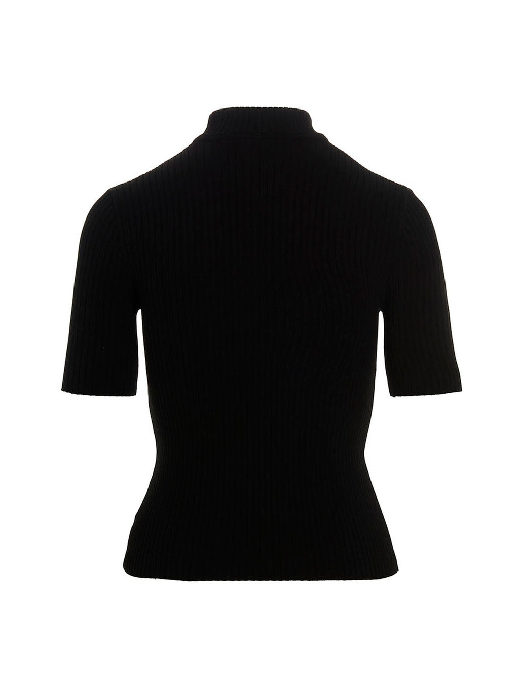 Courrèges Zweifarbige Viskose-Strickjacke