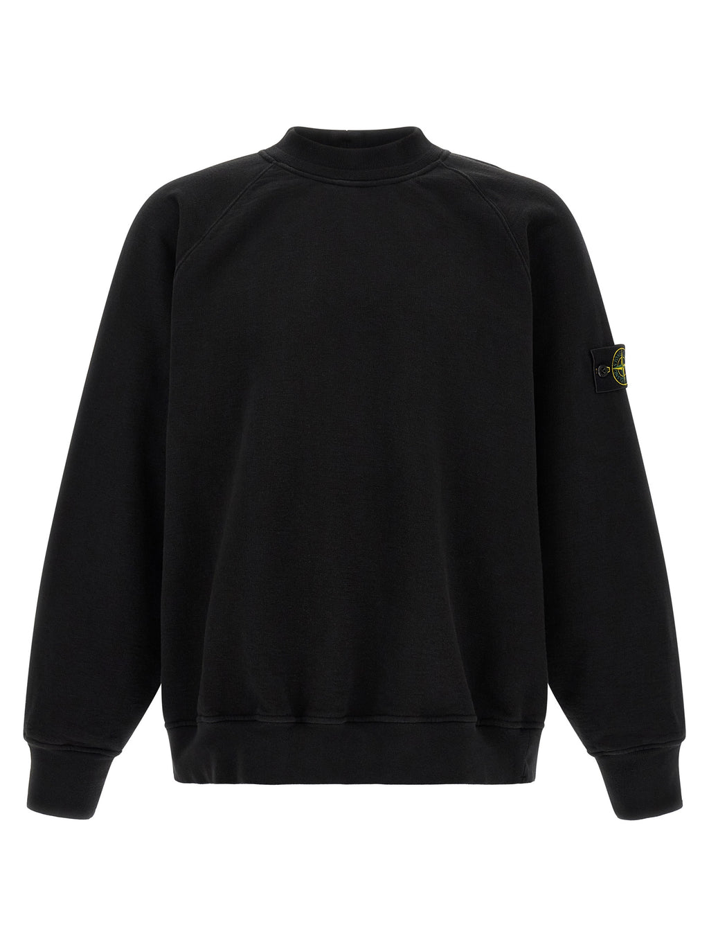 Stone Island Schwarzer Baumwoll-Sweatshirt