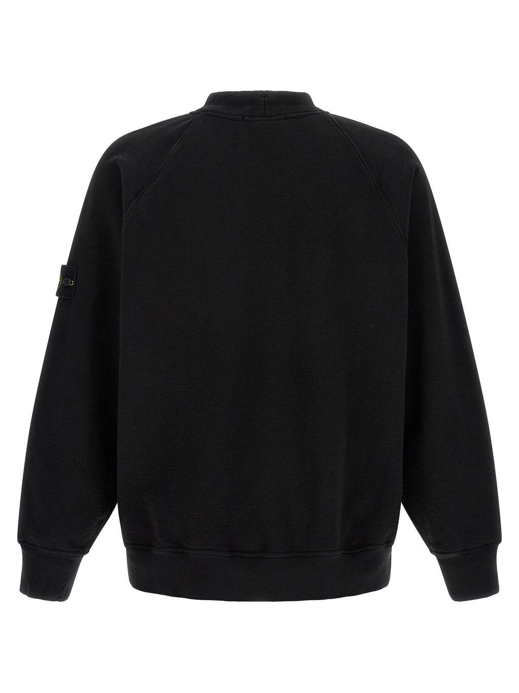 Stone Island Schwarzer Baumwoll-Sweatshirt