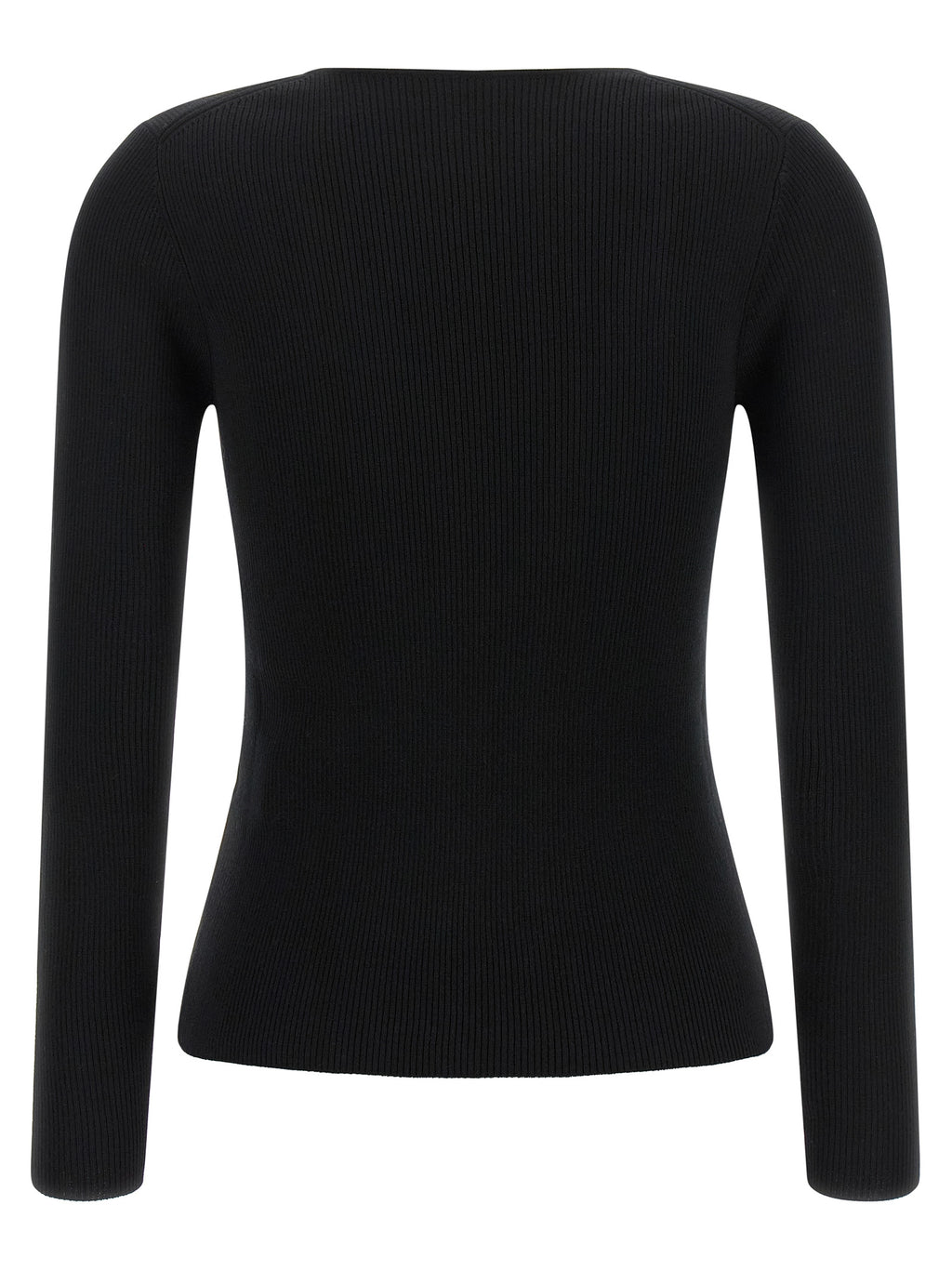 P.A.R.O.S.H. Schwarzer Wollcardigan