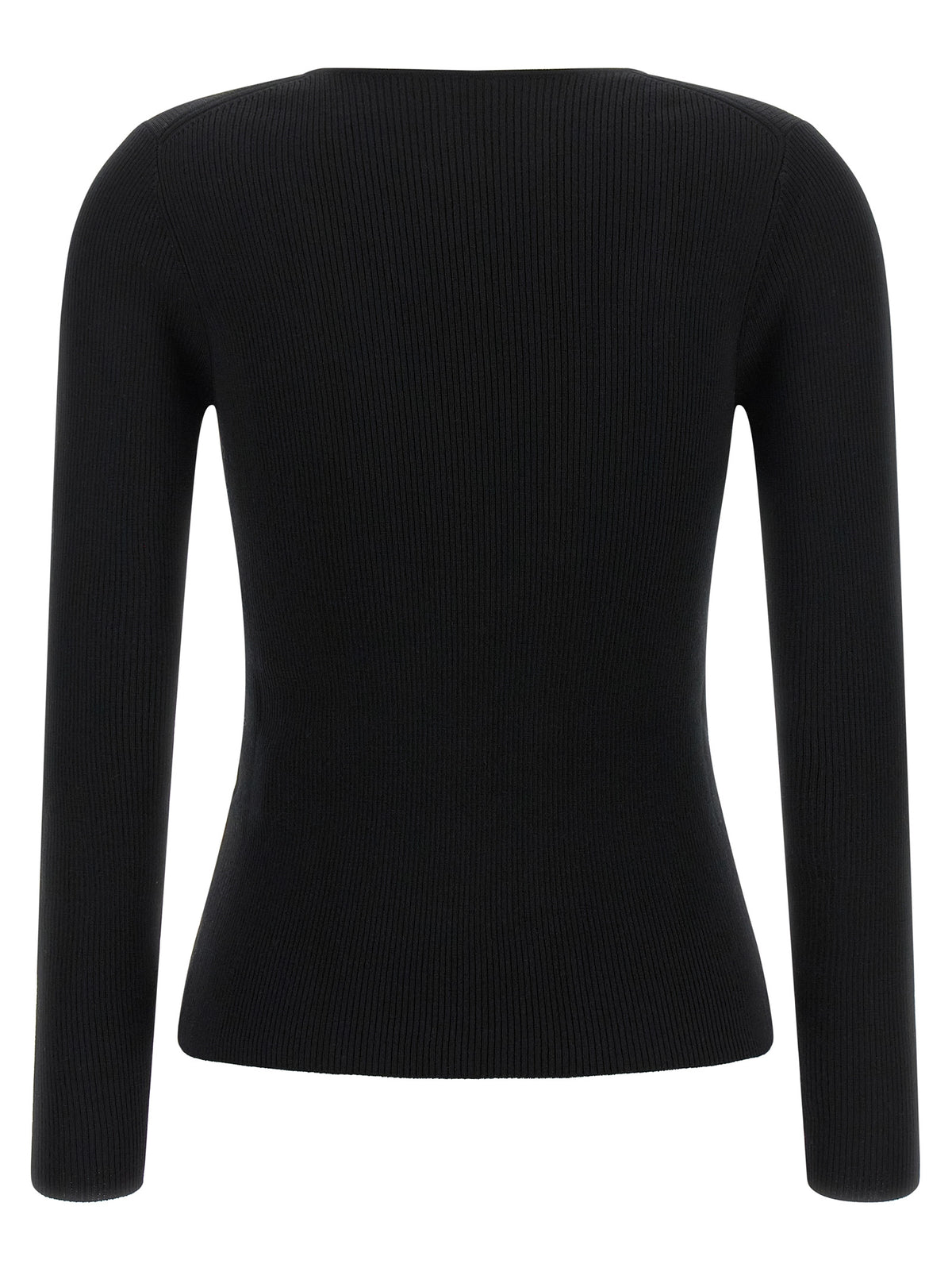 P.A.R.O.S.H. Schwarzer Wollcardigan