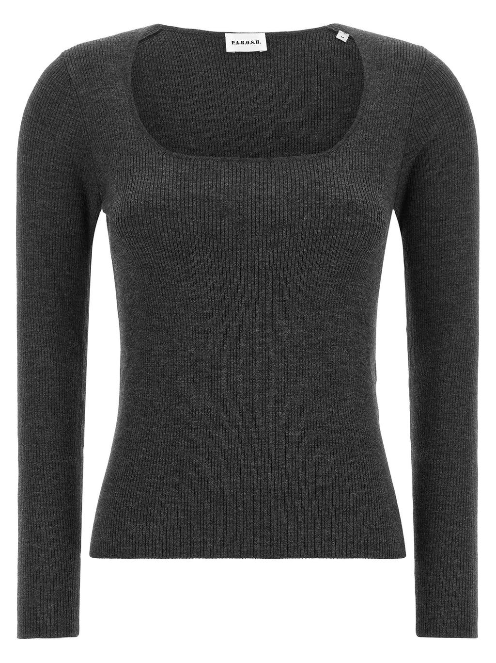 P.A.R.O.S.H. Grauer Wollcardigan