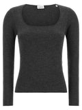 P.A.R.O.S.H. Grauer Wollcardigan