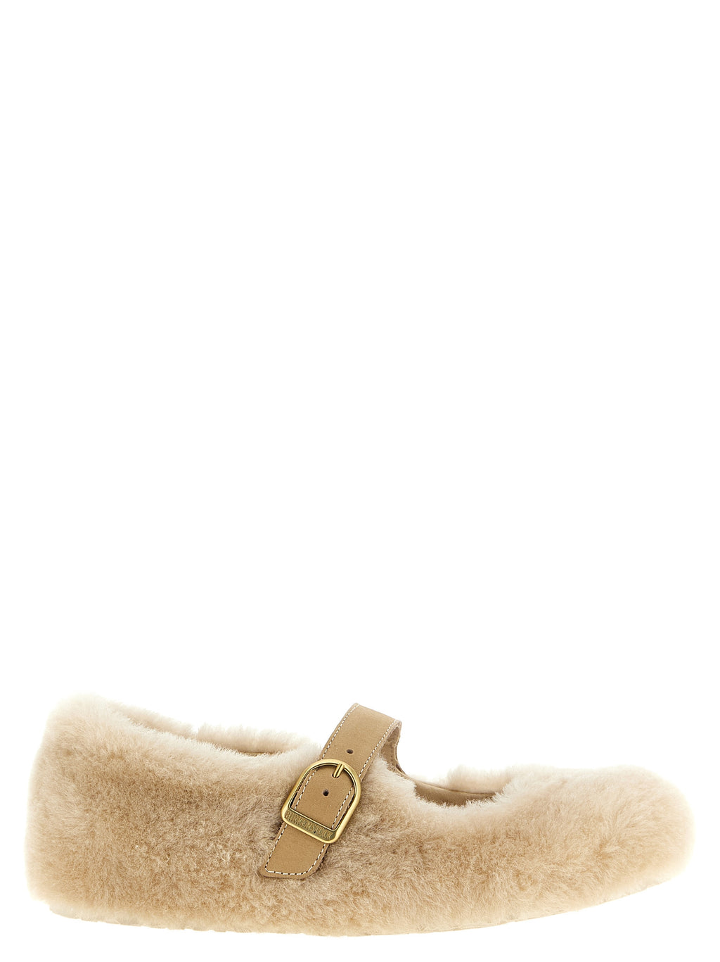 Birkenstock Beige Leder Ballerinas
