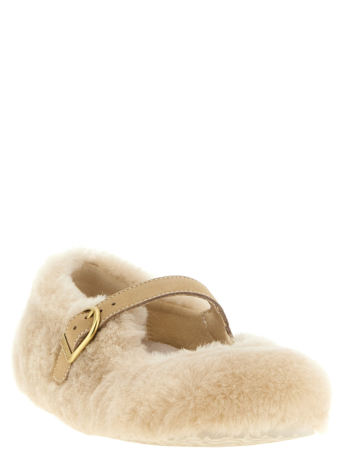 Birkenstock Beige Leder Ballerinas