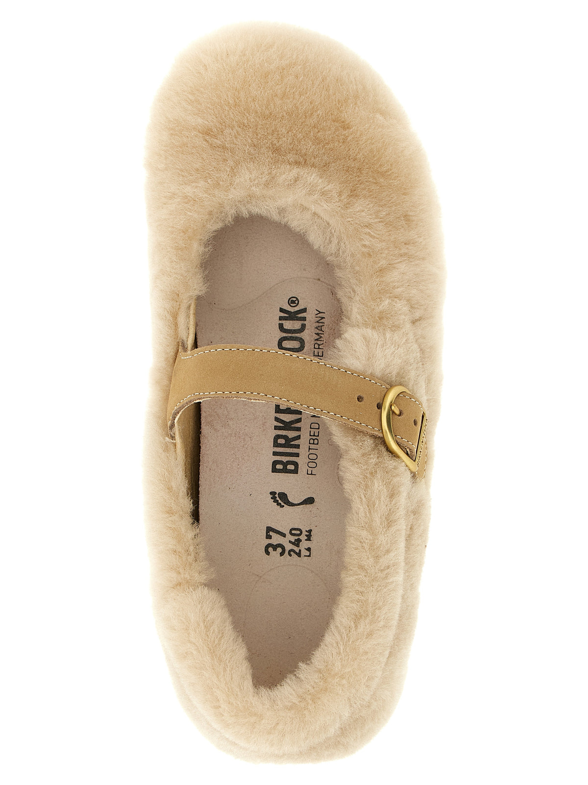 Birkenstock Beige Leder Ballerinas