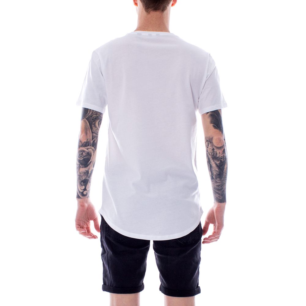 Only & Sons Weißes Baumwoll-T-Shirt