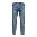 Only & Sons Blaue Baumwoll-Jeans im Slim Fit
