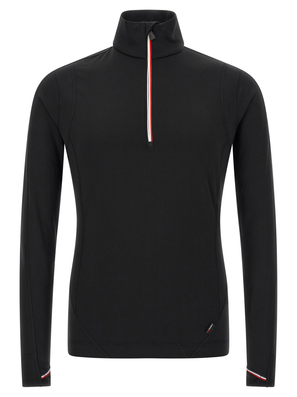 Moncler Grenoble Schwarzes Polyamid-Sweatshirt