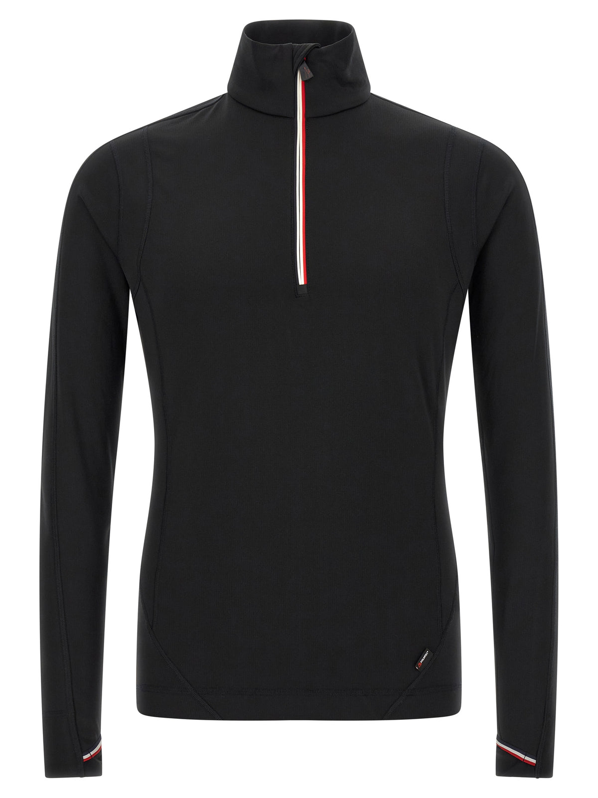 Moncler Grenoble Schwarzes Polyamid-Sweatshirt