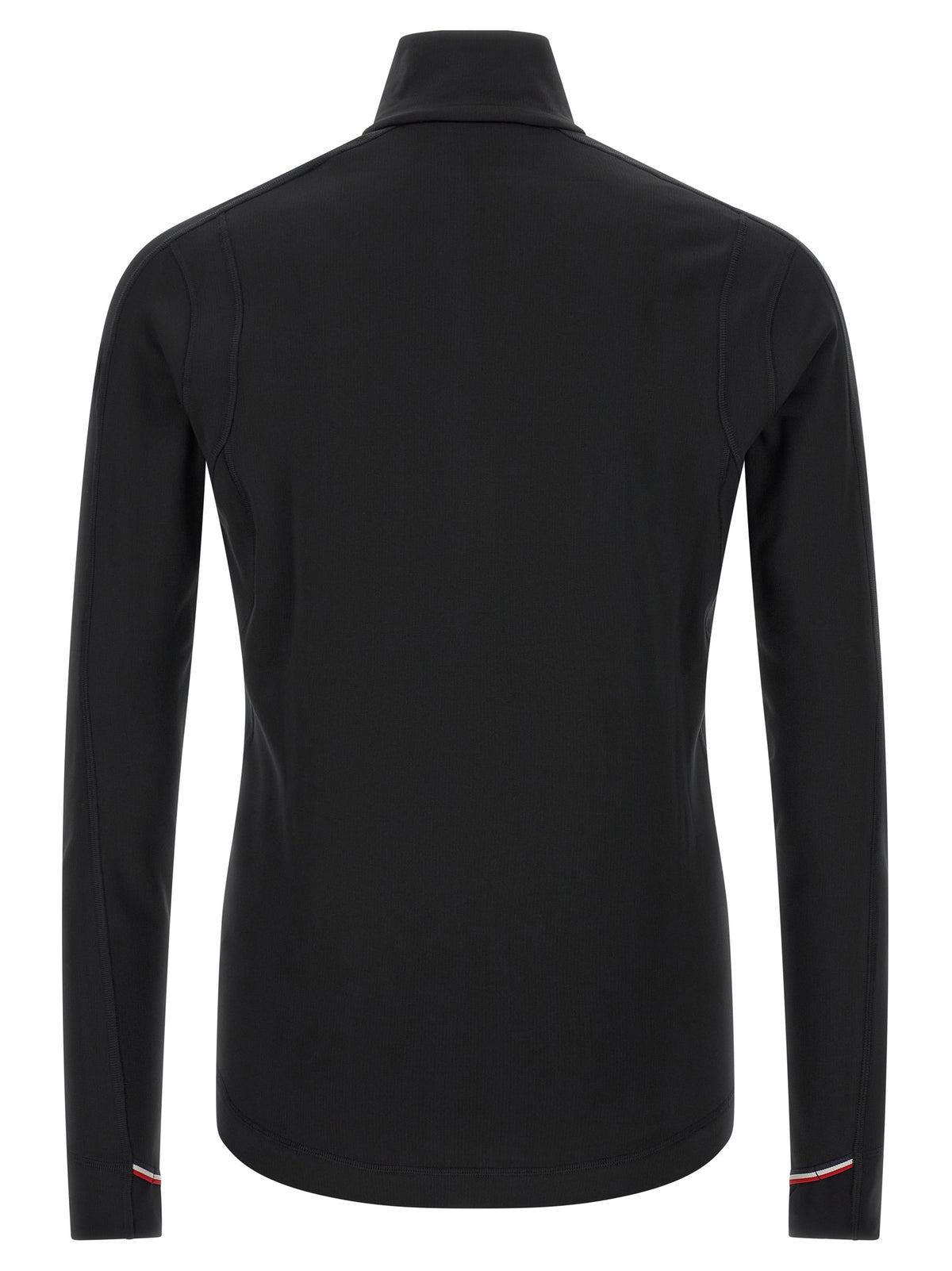 Moncler Grenoble Schwarzes Polyamid-Sweatshirt