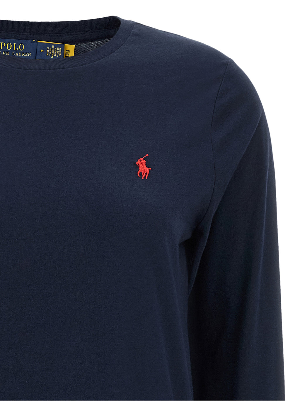 Polo Ralph Lauren Blaues Baumwoll-Sportswear-T-Shirt