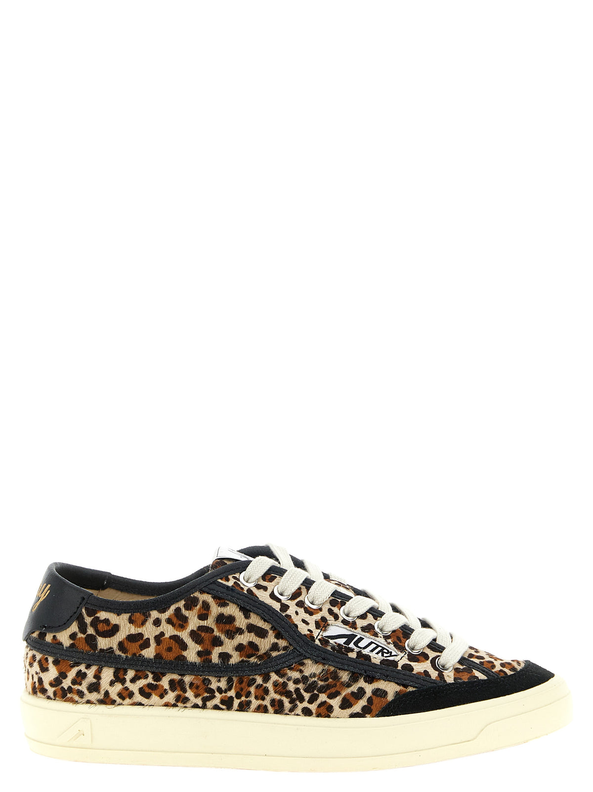 Autry Sneakers aus braunem Rindsleder, Low-Top