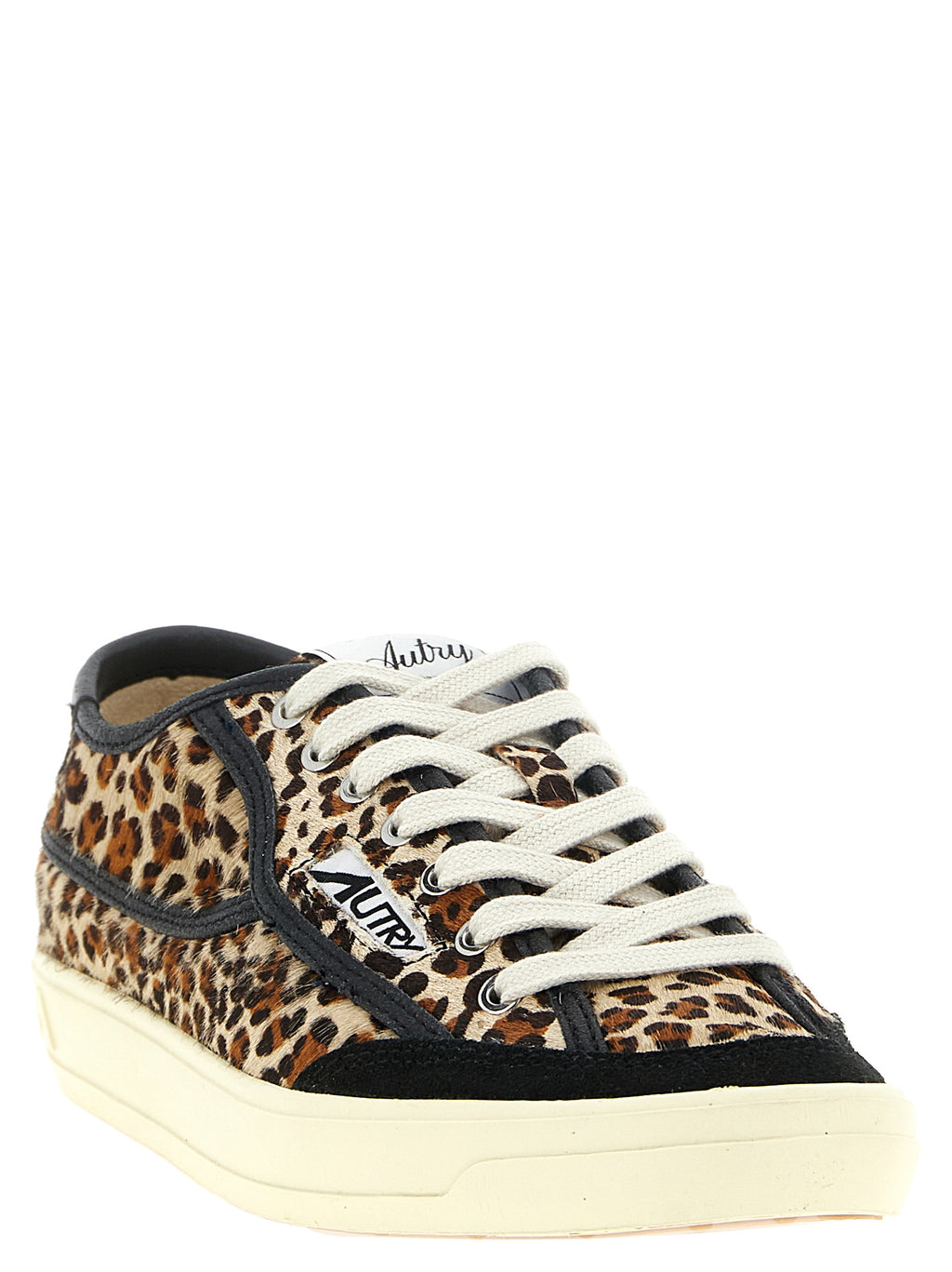 Autry Sneakers aus braunem Rindsleder, Low-Top