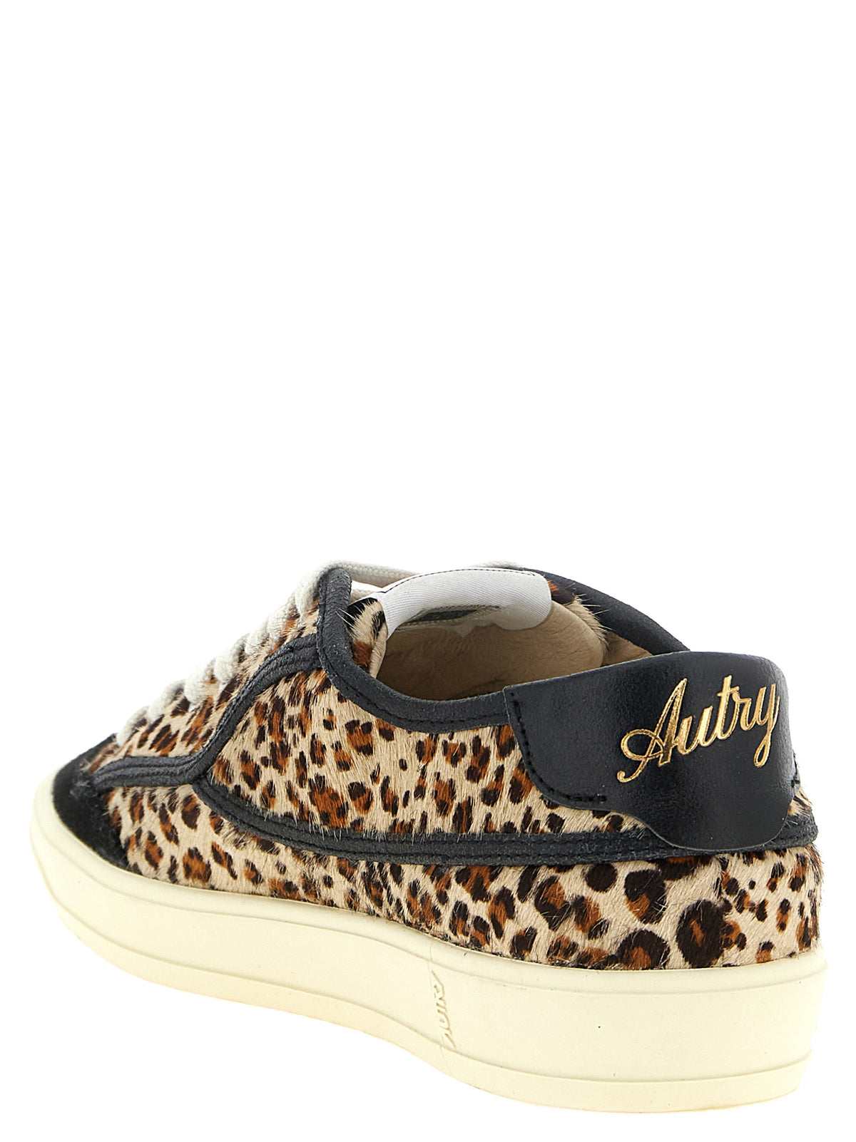 Autry Sneakers aus braunem Rindsleder, Low-Top