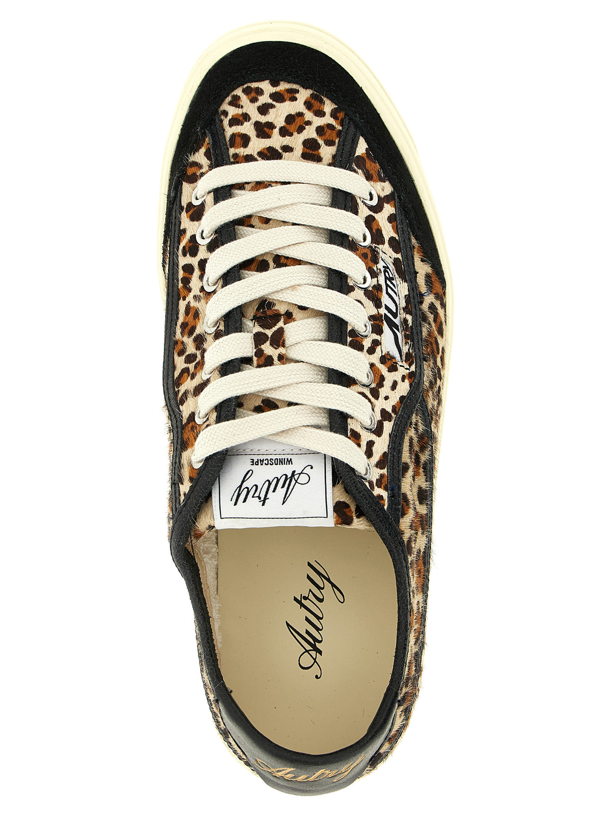 Autry Sneakers aus braunem Rindsleder, Low-Top