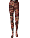 Dolce & Gabbana Mehrfarbige florale Nylonstrümpfe Socken