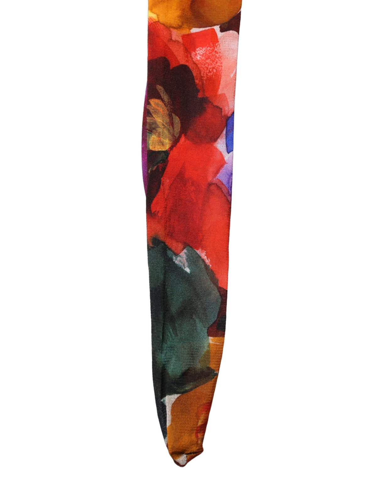 Dolce & Gabbana Mehrfarbige florale Nylonstrümpfe Socken