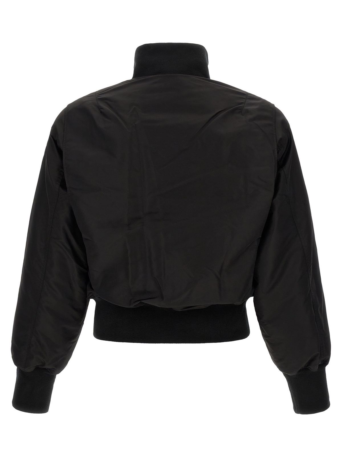 Entire Studios Schwarzer Nylon-Bomber