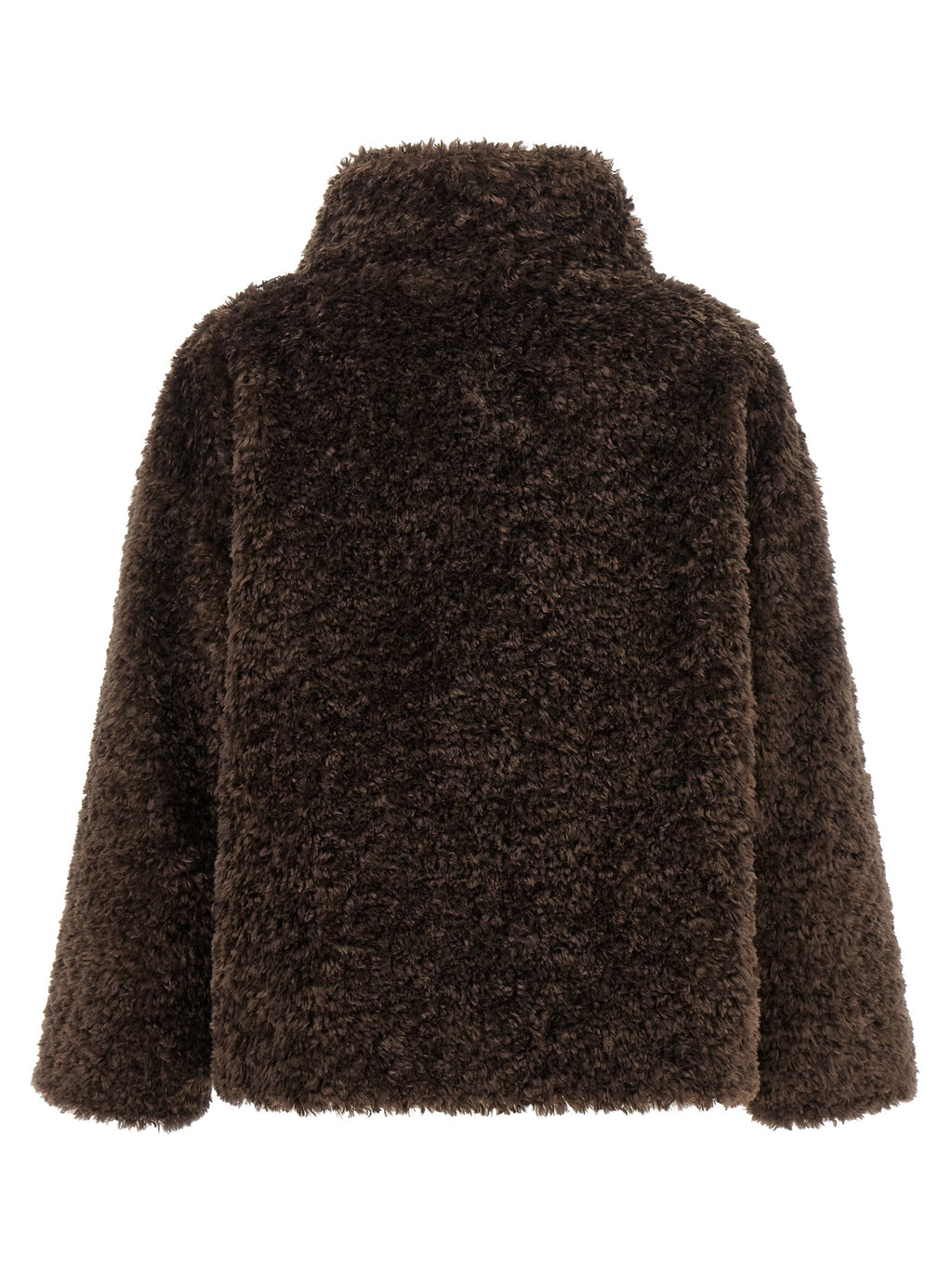 Herno Braune Polyester-Jacke in voller Länge