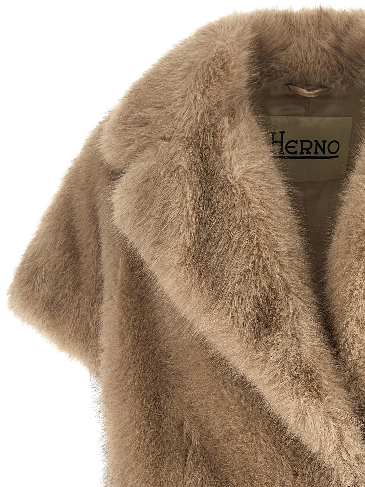 Herno Beiger Wollmantel