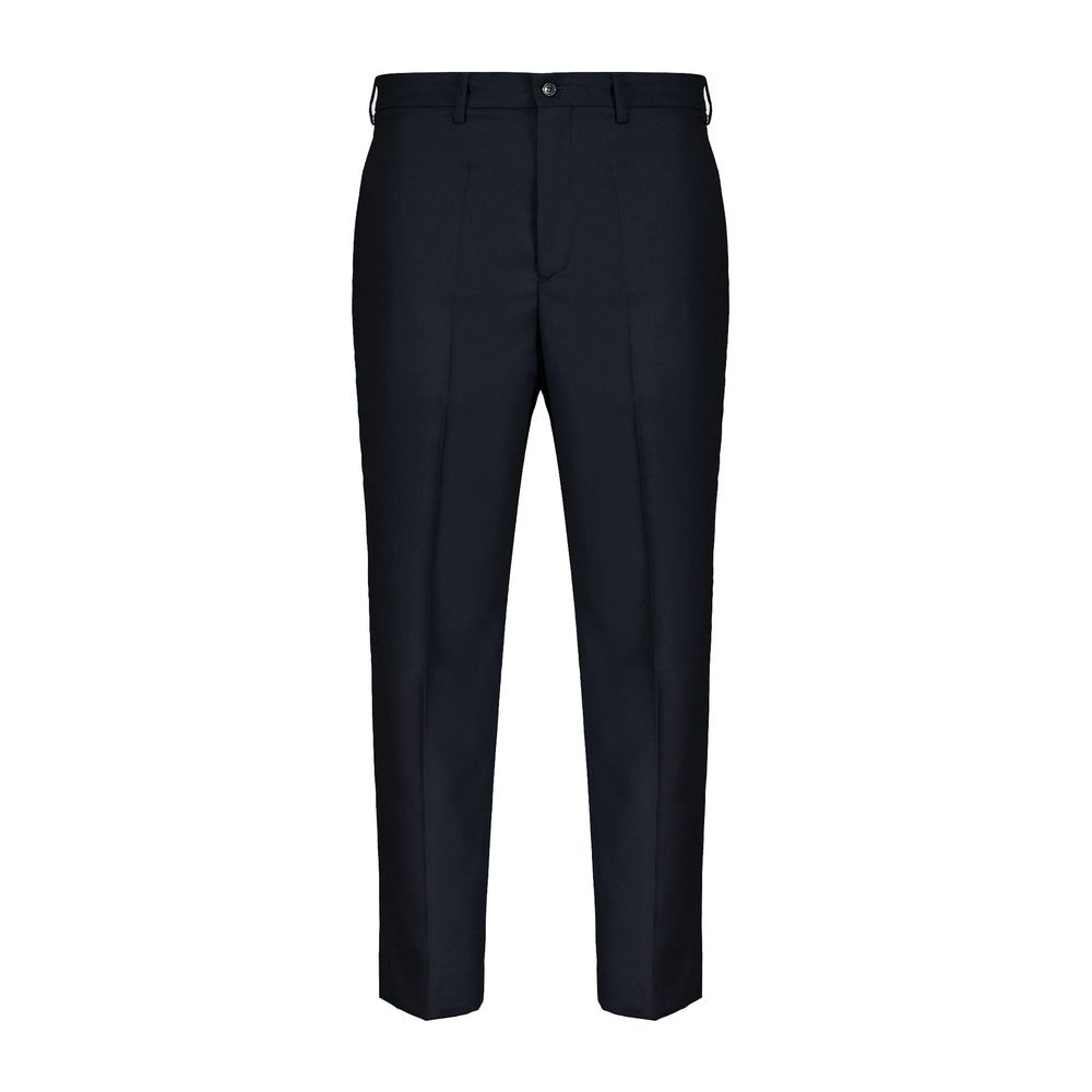 Autore Elegante blaue Woll-Hose