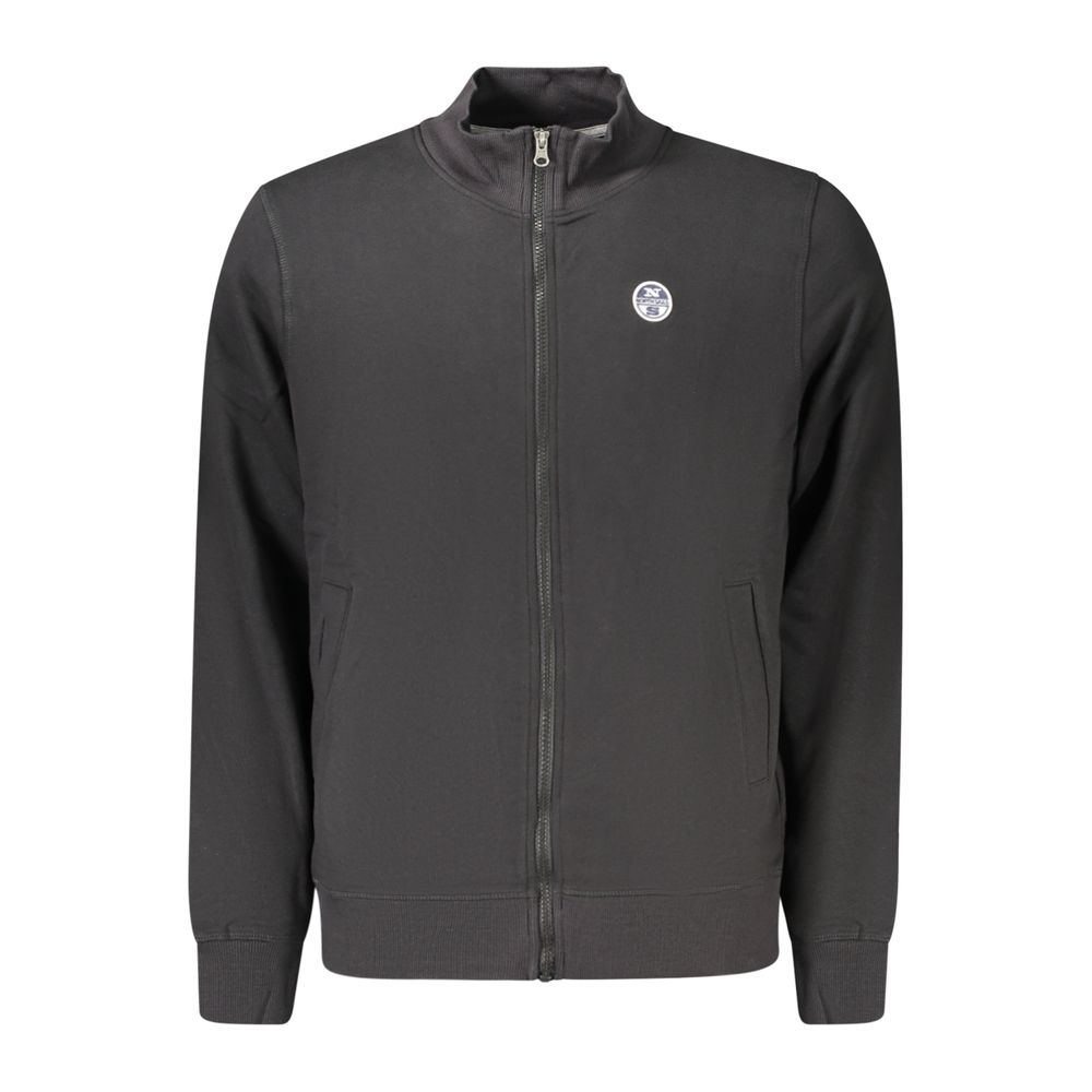 North Sails Schwarzer Baumwoll-Sweatshirt