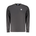 North Sails Schwarzer Baumwoll-Herren-Sweatshirt