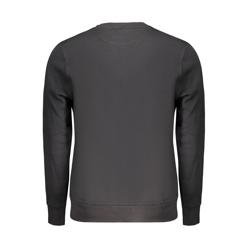 North Sails Schwarzer Baumwoll-Herren-Sweatshirt