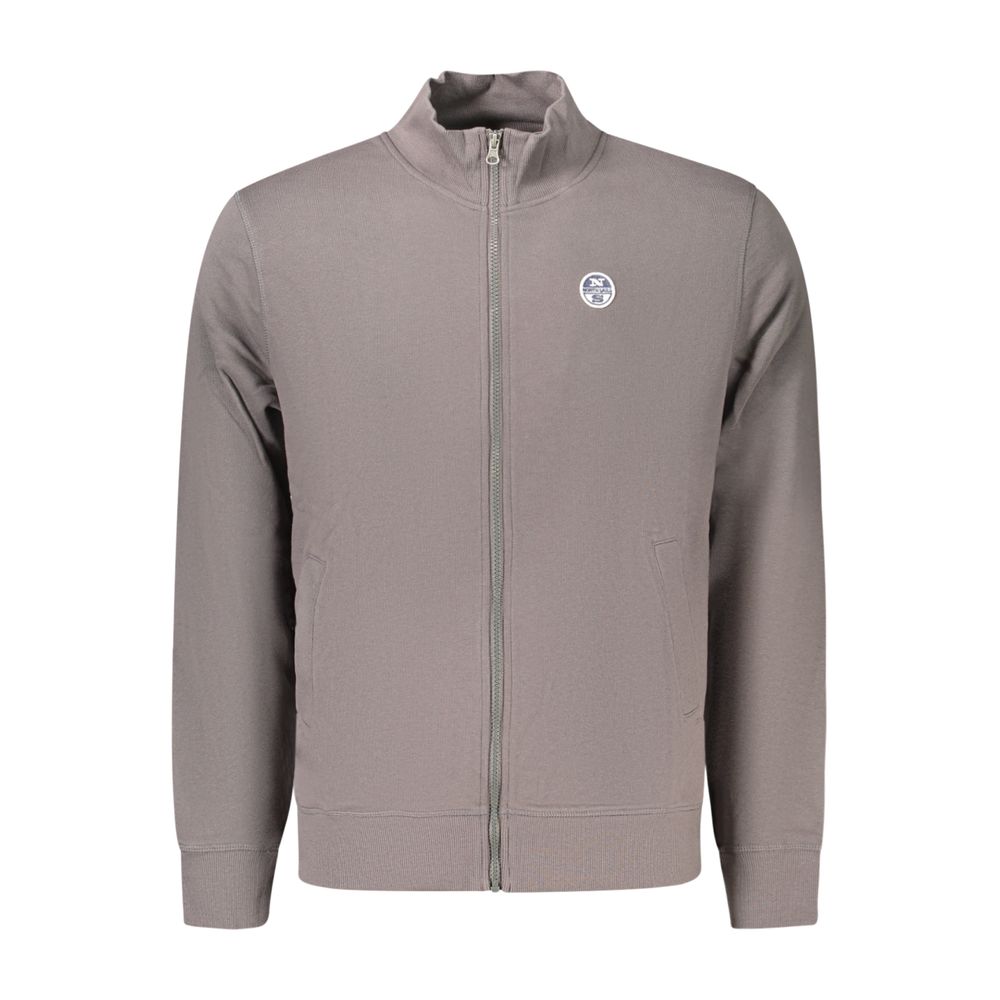 North Sails Graues Baumwoll-Sweatshirt für Herren