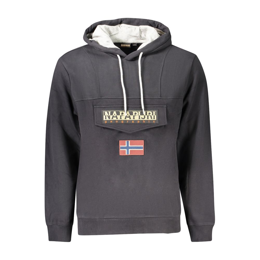 Napapijri Schwarzer Baumwoll-Sweatshirt