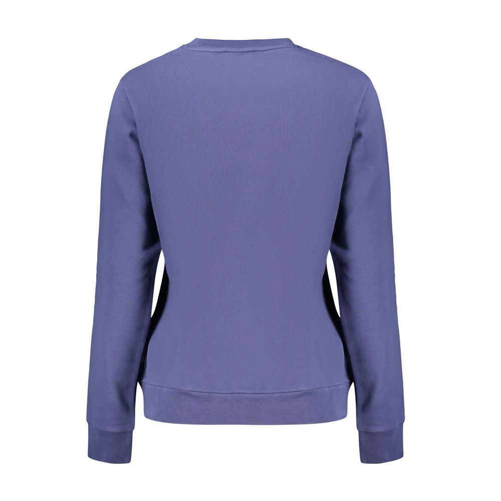 Napapijri Blaues Baumwoll-Sweatshirt für Damen
