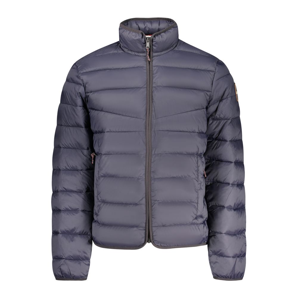 Napapijri Blaue Herrenjacke aus Polyamid