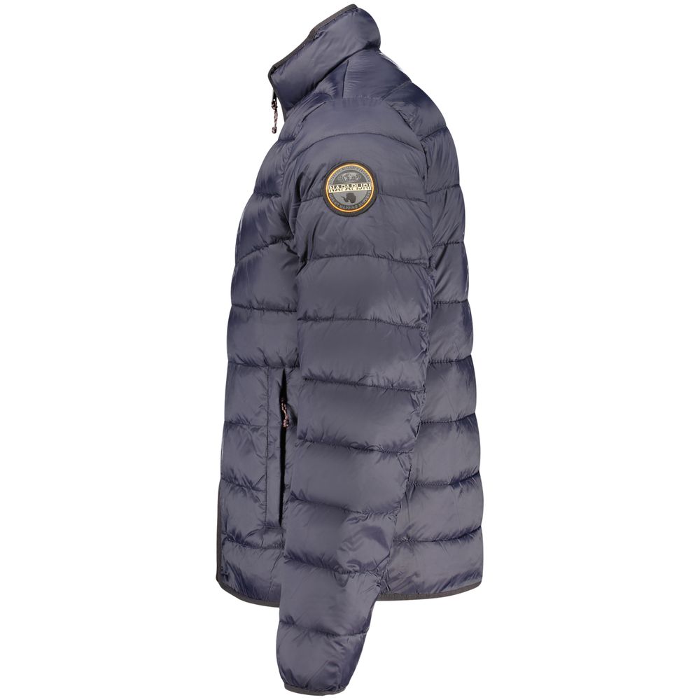 Napapijri Blaue Herrenjacke aus Polyamid