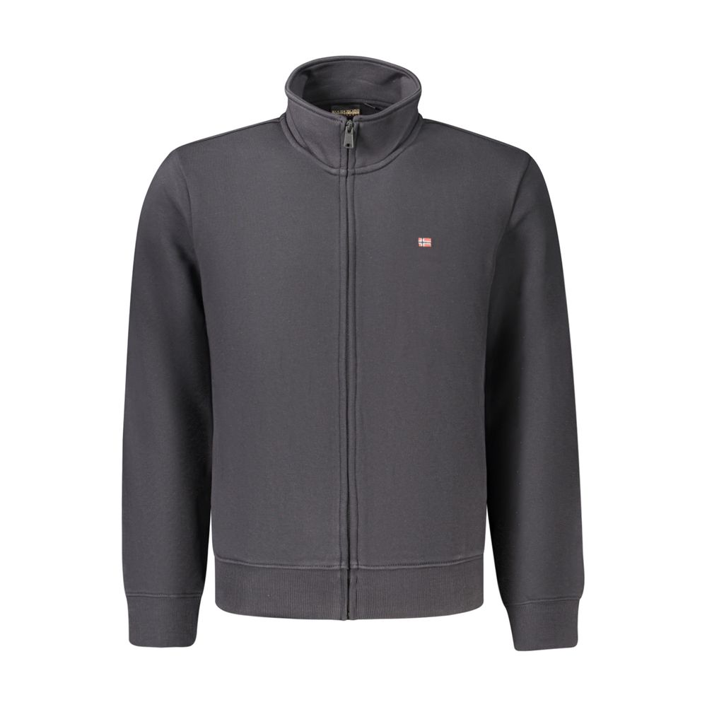 Napapijri Schwarzer Baumwoll-Sweatshirt