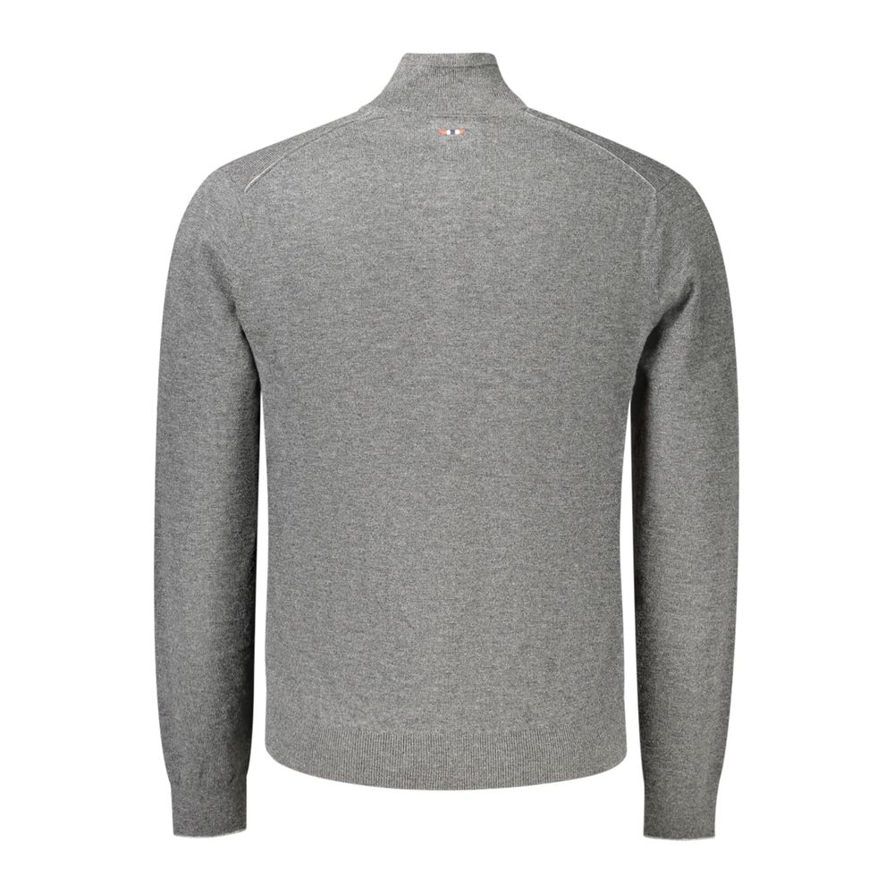 Napapijri Grauer Pullover aus Wolle