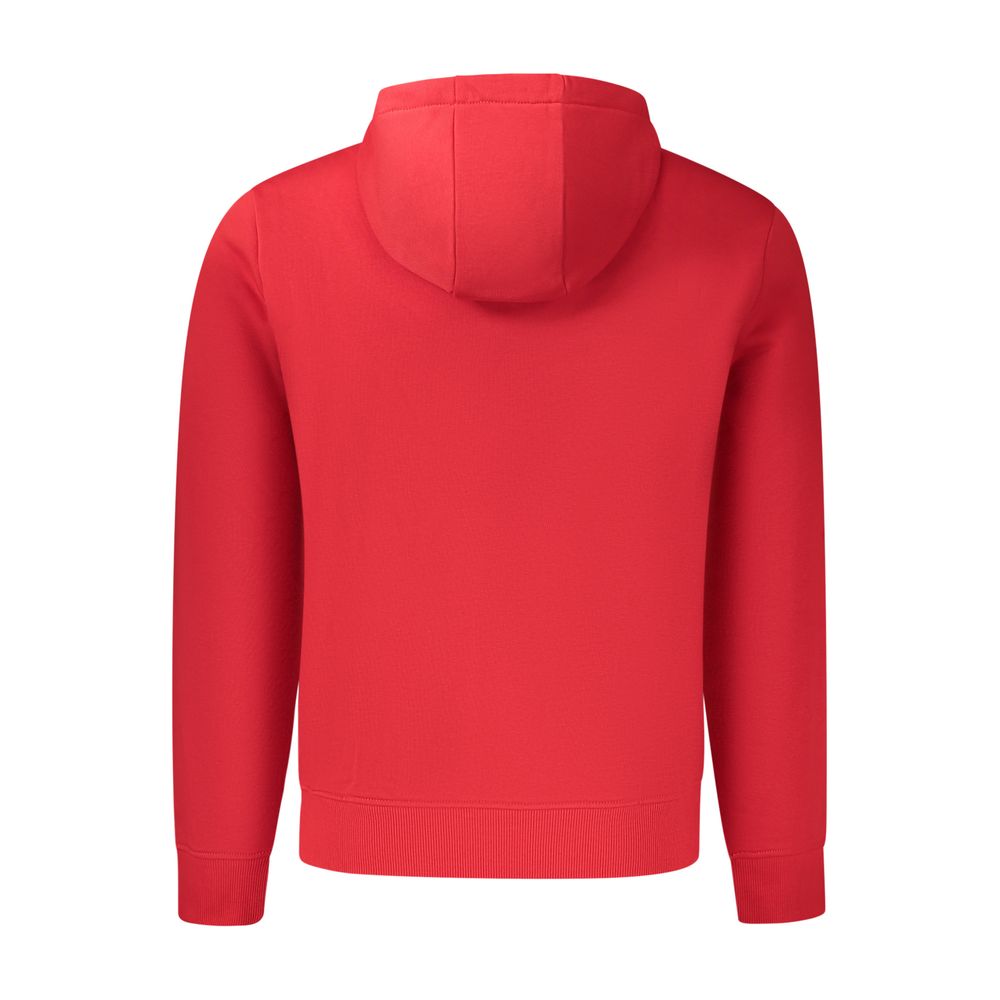 Napapijri Rotes Herren-Sweatshirt aus Baumwolle