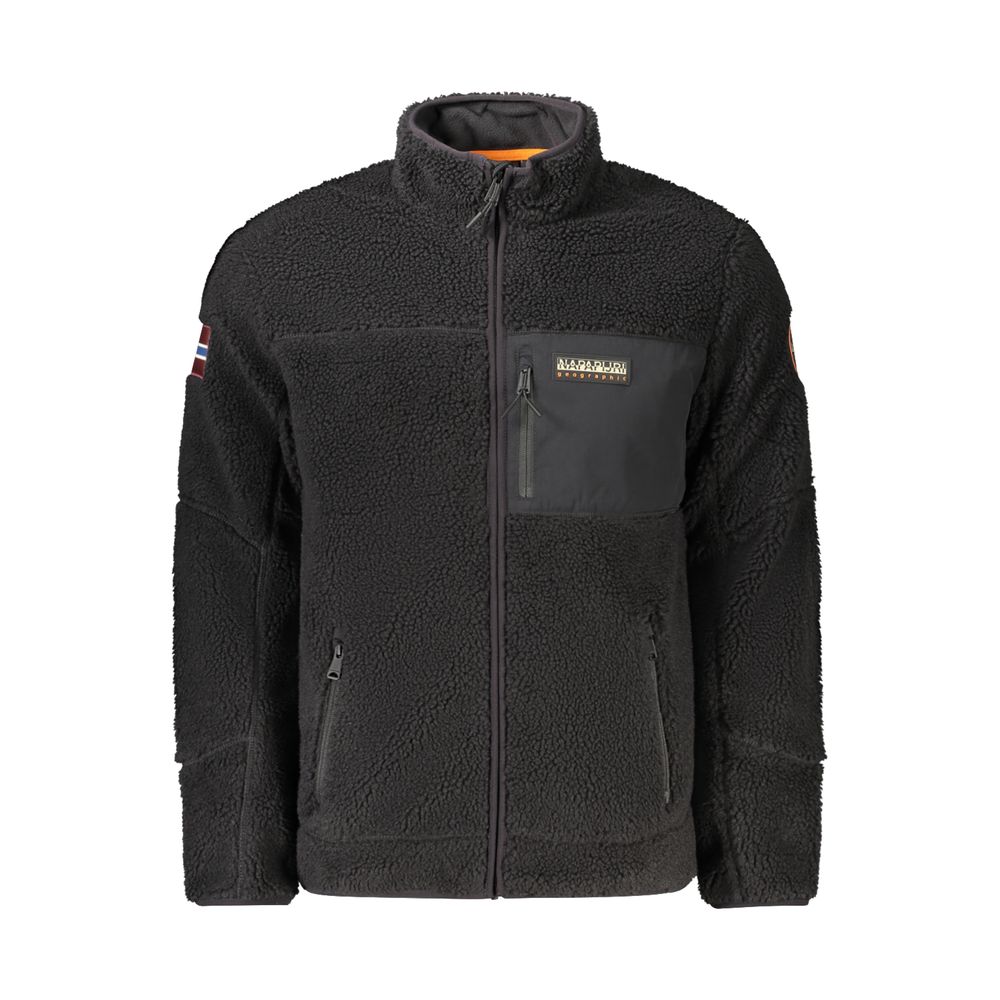 Napapijri Schwarze Herrenjacke aus Polyamid