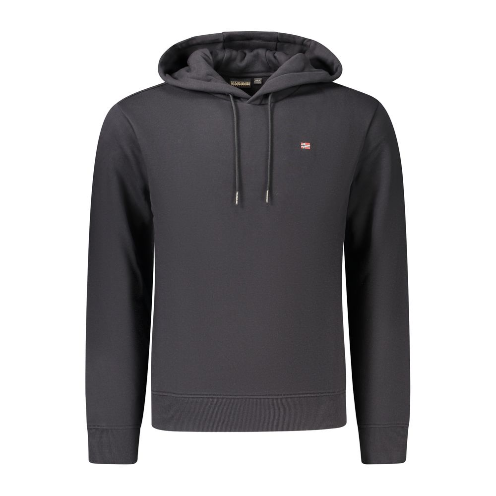 Napapijri Schwarzer Baumwoll-Sweatshirt