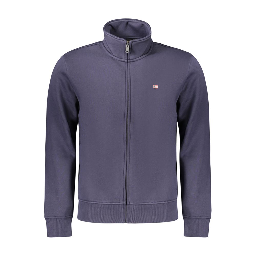 Napapijri Blauer Baumwoll-Sweatshirt