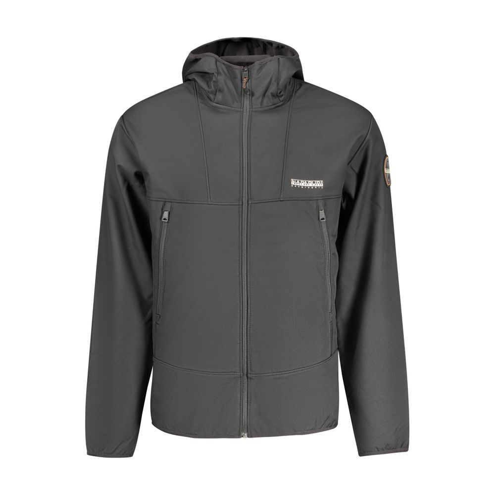 Napapijri Schwarze Shell-Jacke aus Polyester