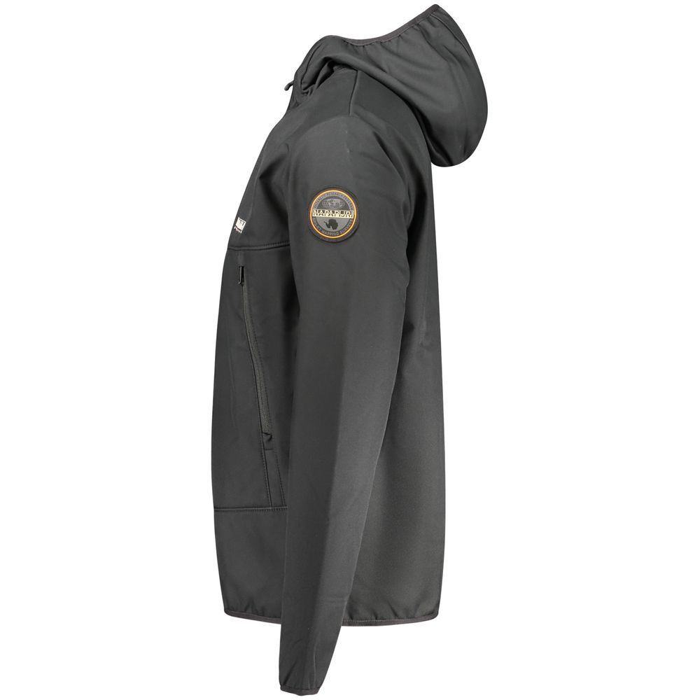 Napapijri Schwarze Shell-Jacke aus Polyester
