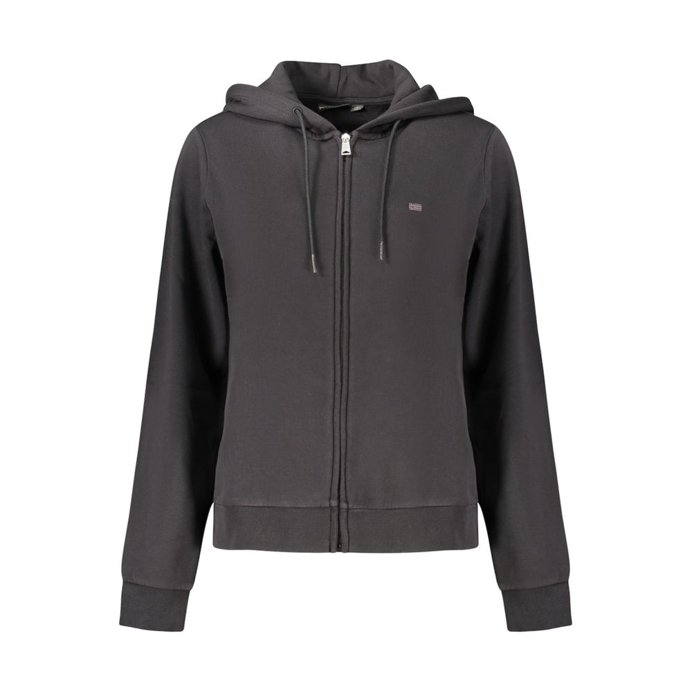 Napapijri Schwarzer Baumwoll-Sweatshirt