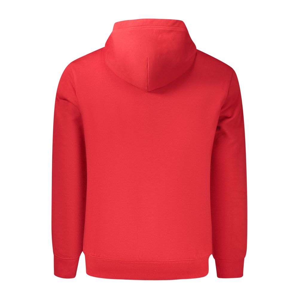 Napapijri Rotes Baumwoll-Sweatshirt