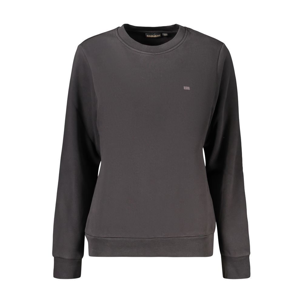 Napapijri Schwarzer Baumwoll-Sweatshirt