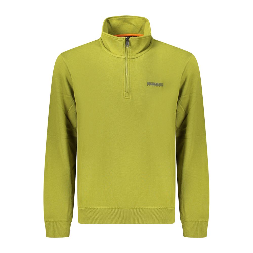 Napapijri Grüner Baumwoll-Sweatshirt